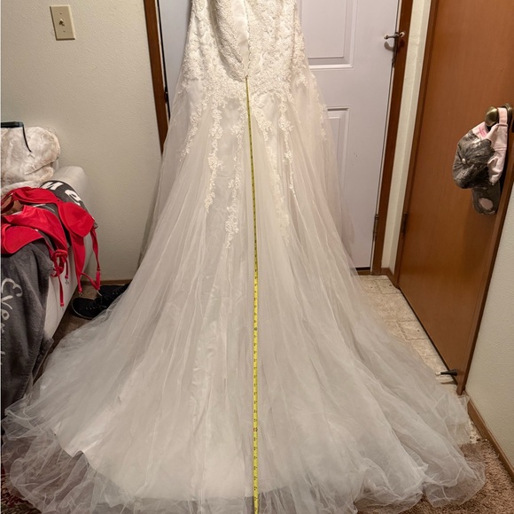 David Brudal Wedding Dress 16w - Picture 6 of 9